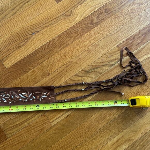 Free People Nigel Preston Belt Leather / Suede Material Brown main image 4